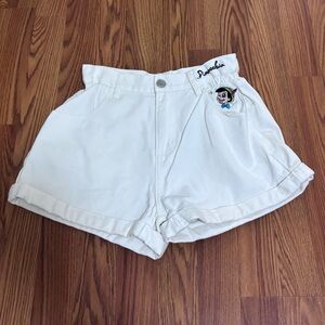 Elfsack Pinocchio embroidered shorts